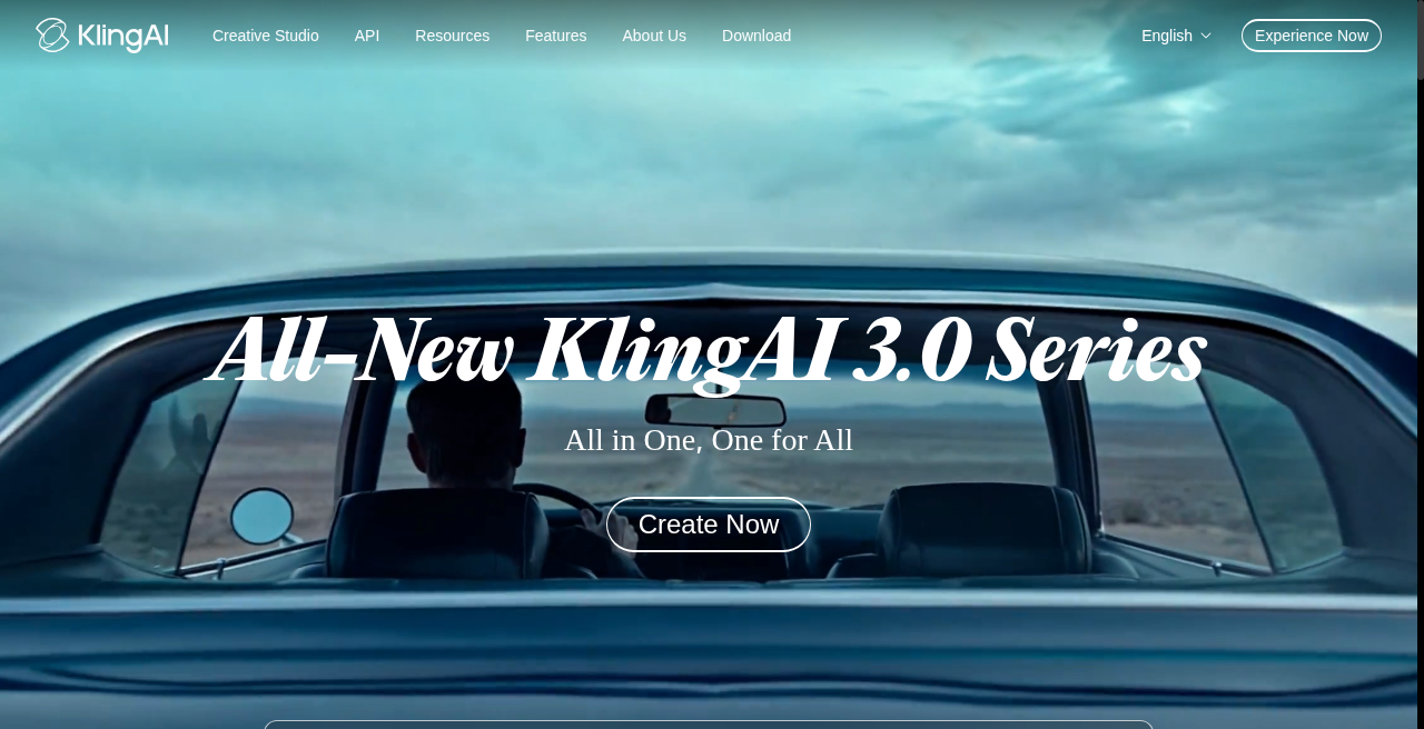 Kling product home